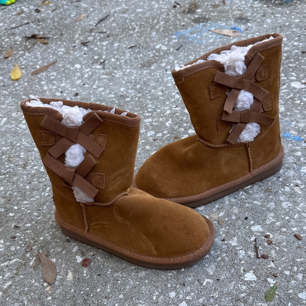 Koolaburra Tan Kids Boots